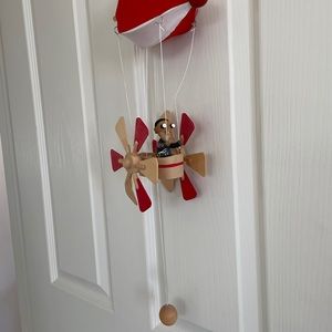 Handmade Wood Hot Air Balloon Room Decor